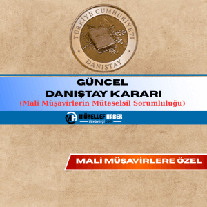 Mali Müşavirlerin Müteselsil Sorumluluğu